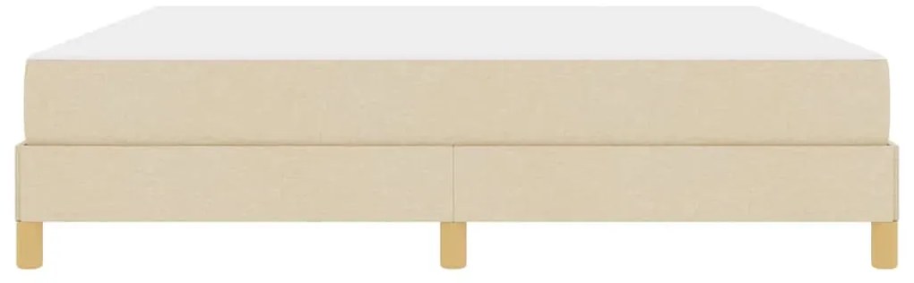 Cama Box Creme, Marrom 180 x 200 cm