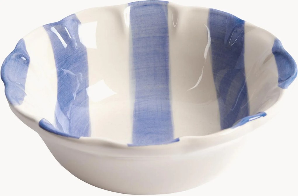 Taça pintada à mão Stripe