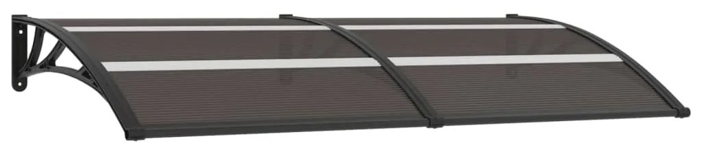 144825 vidaXL Toldo para porta 200x80 cm PC preto