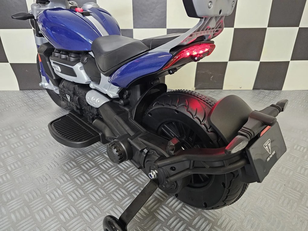 Mota scooter infantil TRIUMPH ROCKET 12V Azul