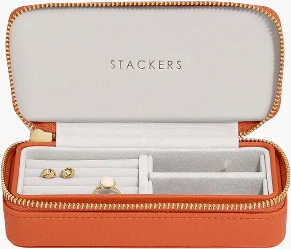 Caixa de joias de viagem Orange