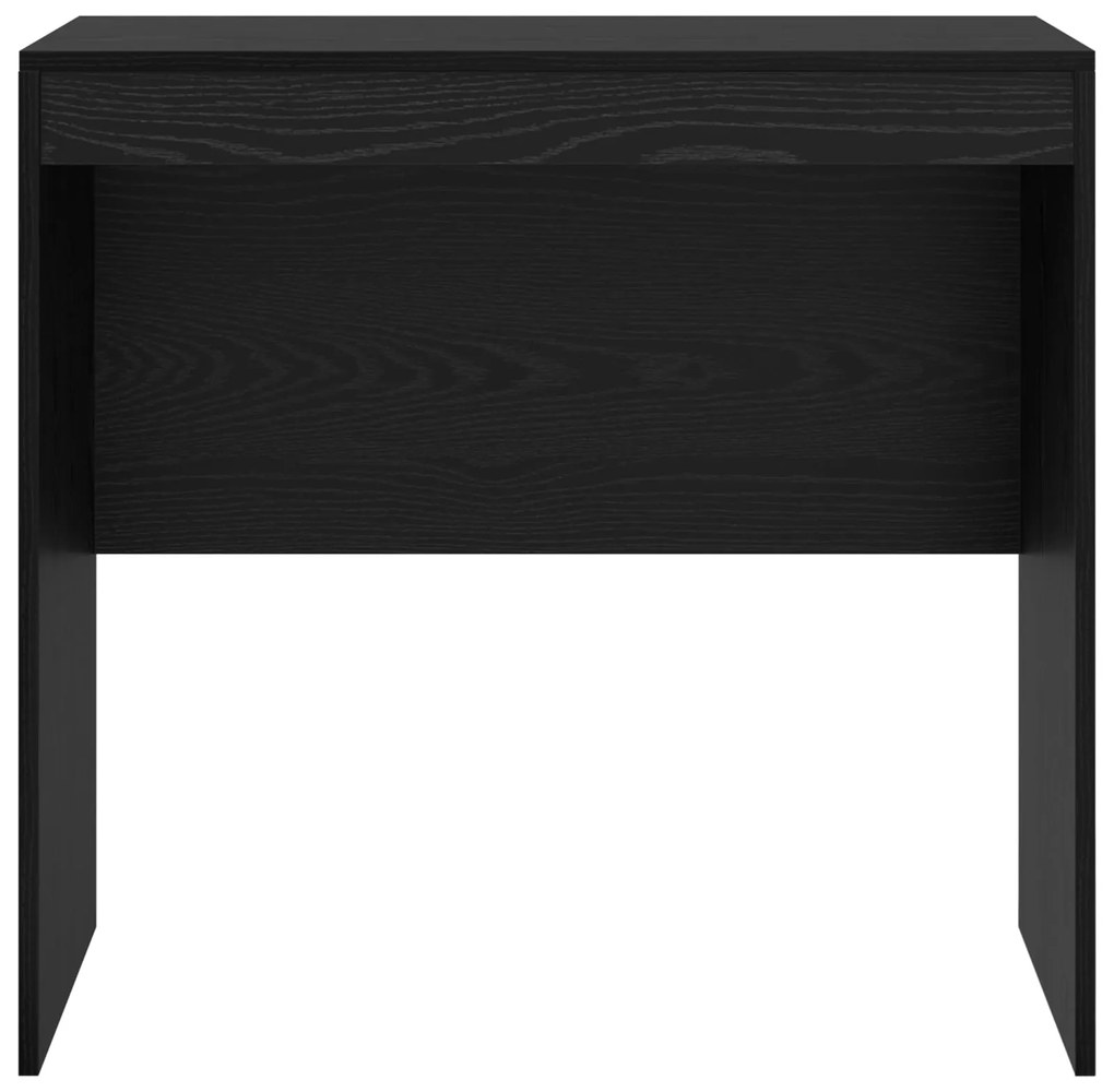 Mesa Carvalho Preto 80x50x76 cm Madeira engenheirada