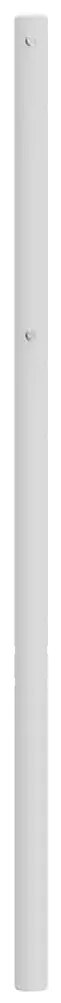 Cabeceira de cama 100 cm metal branco