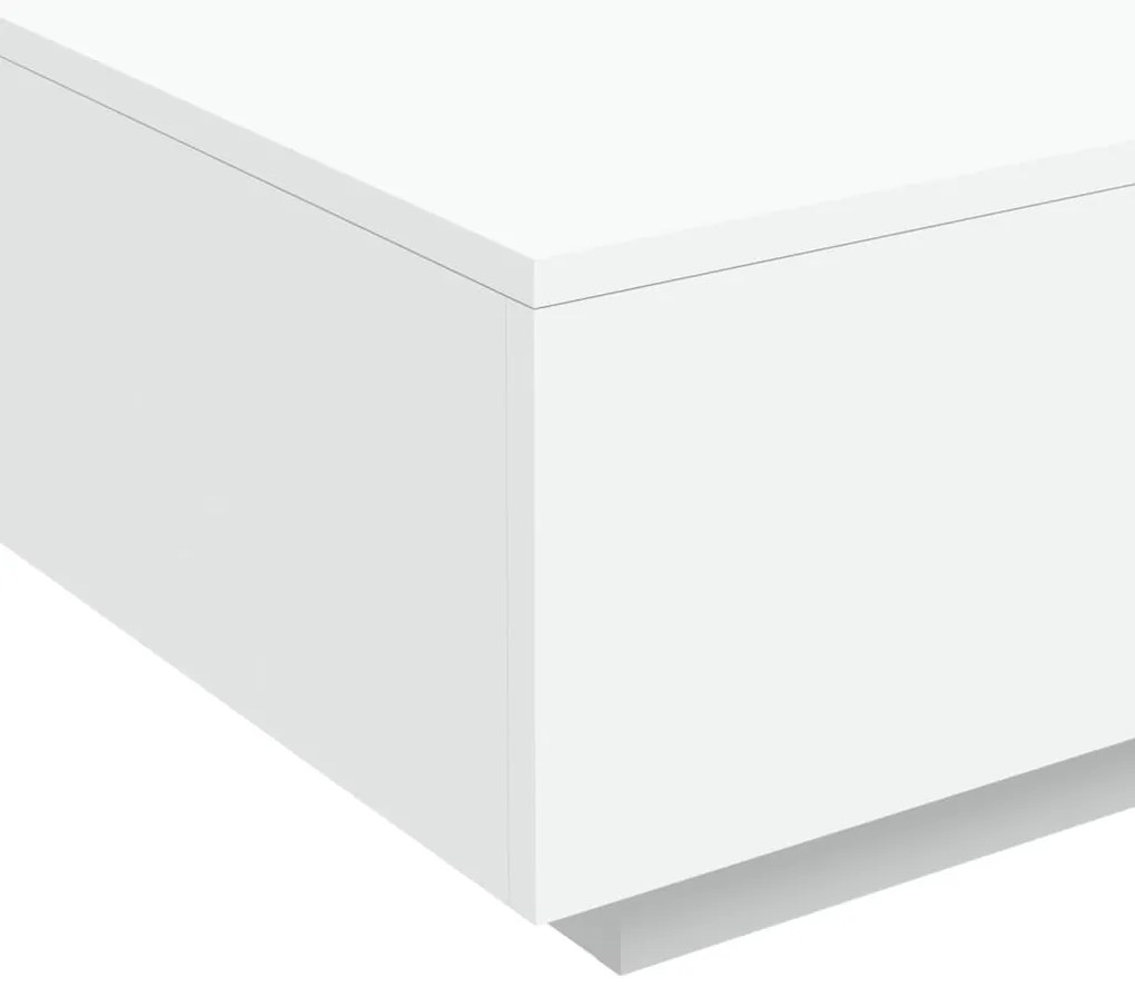 Mesa de centro 80x80x31 cm contraplacado branco