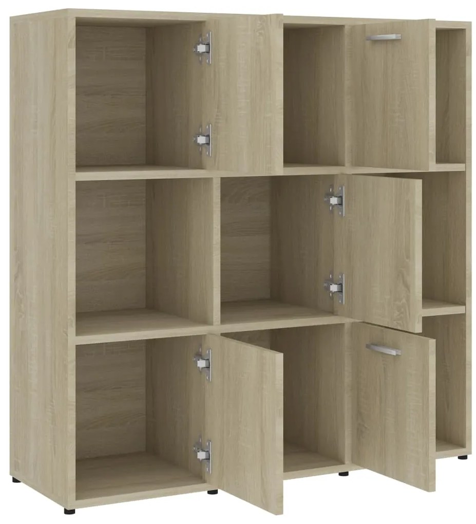 Estante 90x30x90 cm contraplacado cor carvalho sonoma