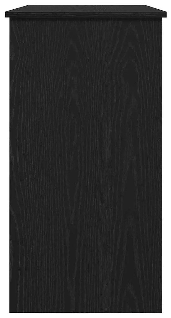 Secretária 80x40x75 cm contraplacado preto
