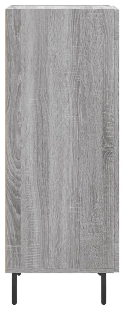 Aparador 34,5x34x90 cm derivados de madeira sonoma cinzento