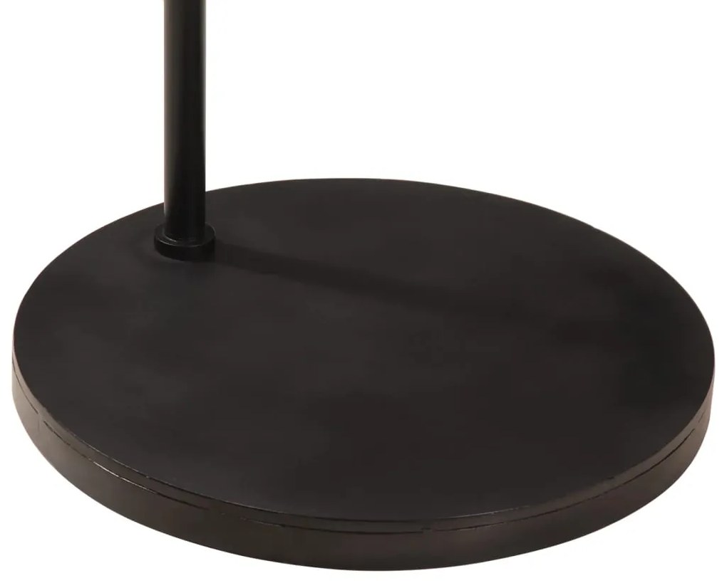 Candeeiro de pé 25 W 150 cm E27 prateado vintage