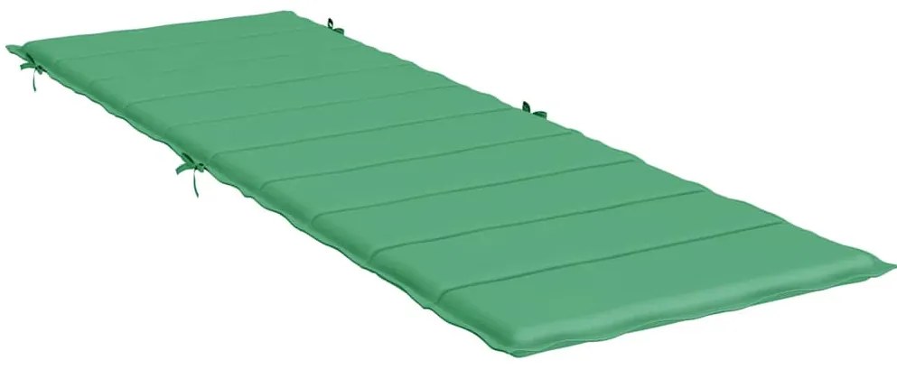 Almofadão p/ espreguiçadeira 186x58x4 cm tecido oxford verde