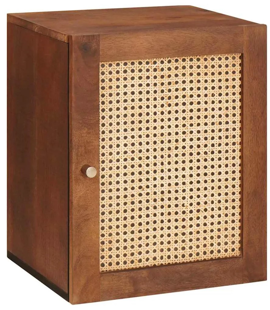 vidaXL Armário de Banheiro com prateleira Castanho 38 x 33,5 x 48 cm