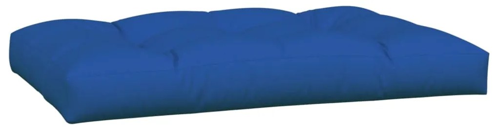Almofadões para móveis de paletes 2 pcs tecido azul real