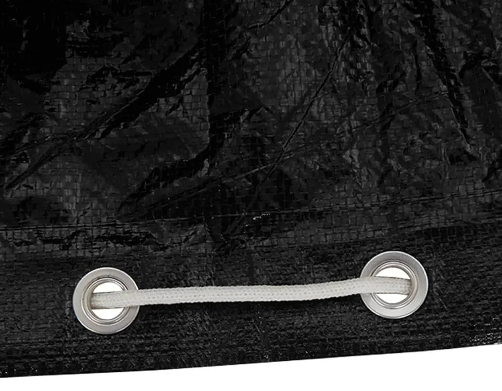 Capas p/ espreguiçadeira ilha 2 pcs 10 ilhós Ø236x67 cm redondo