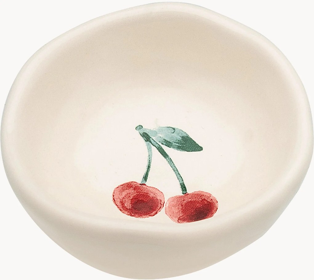 Taças para snacks pintadas à mão Cherry, conjunto de 6