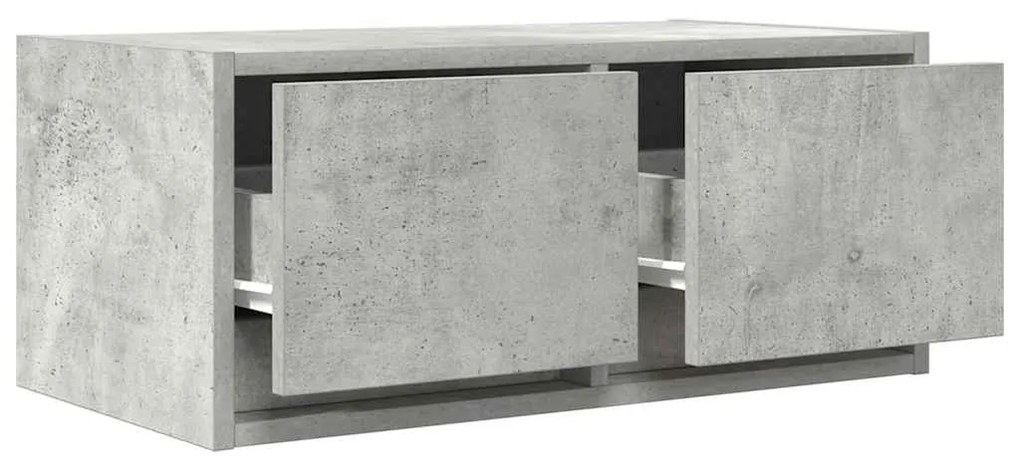 Móvel de TV 60x31x25,5 cm derivados de madeira cinza cimento