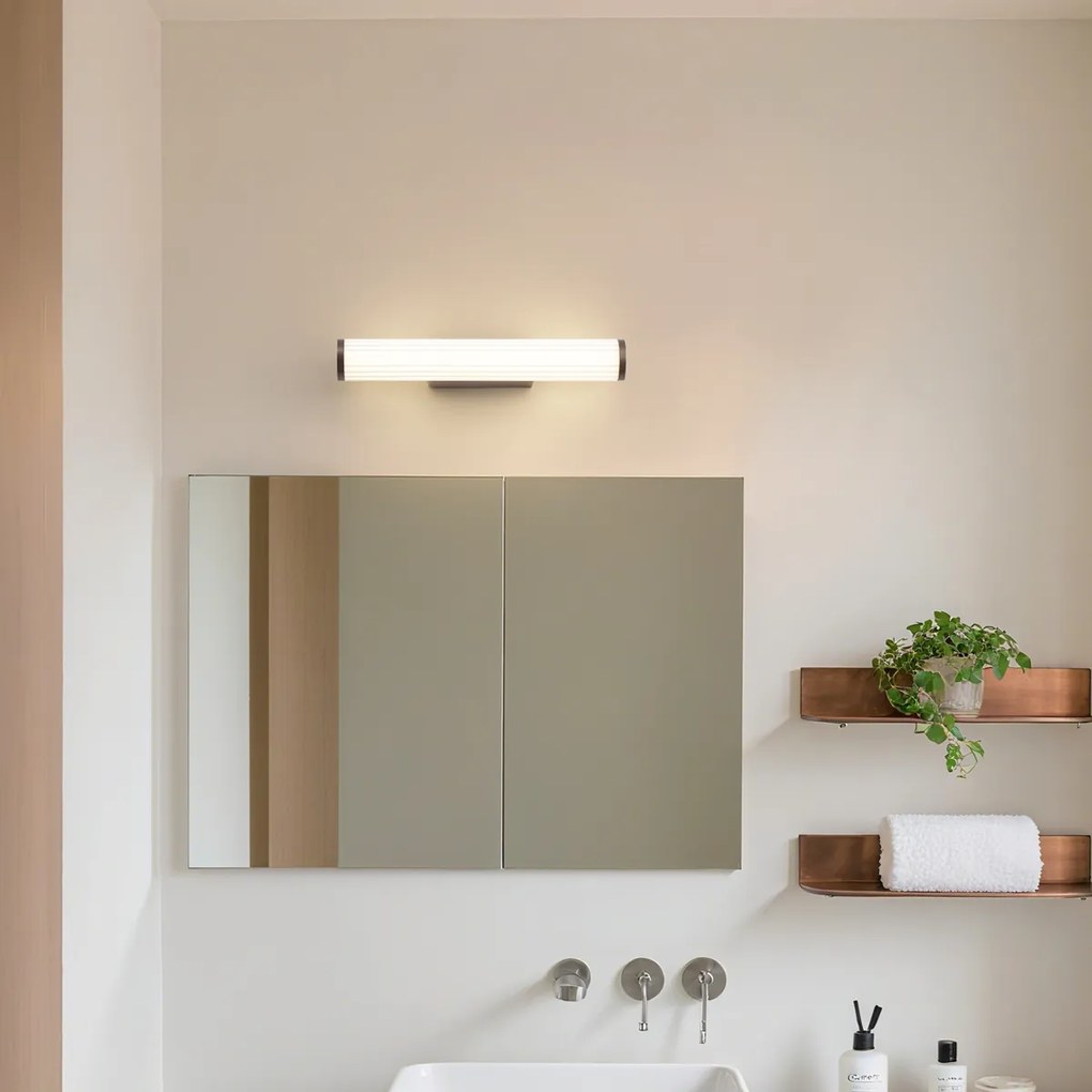 Candeeiro de parede retro bronze 40cm incl. LED IP44 - Coco