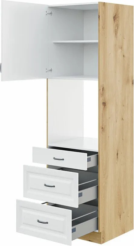 Armário modular para eletrodomésticos de encastrar Retro Grey 117