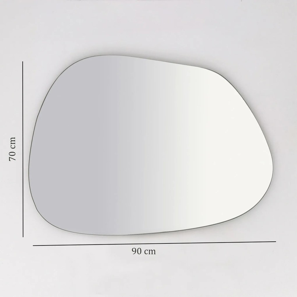 Espelho Soho – Branco – 75x58 cm