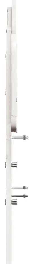 Cabeceira 150 cm madeira de pinho maciça branco
