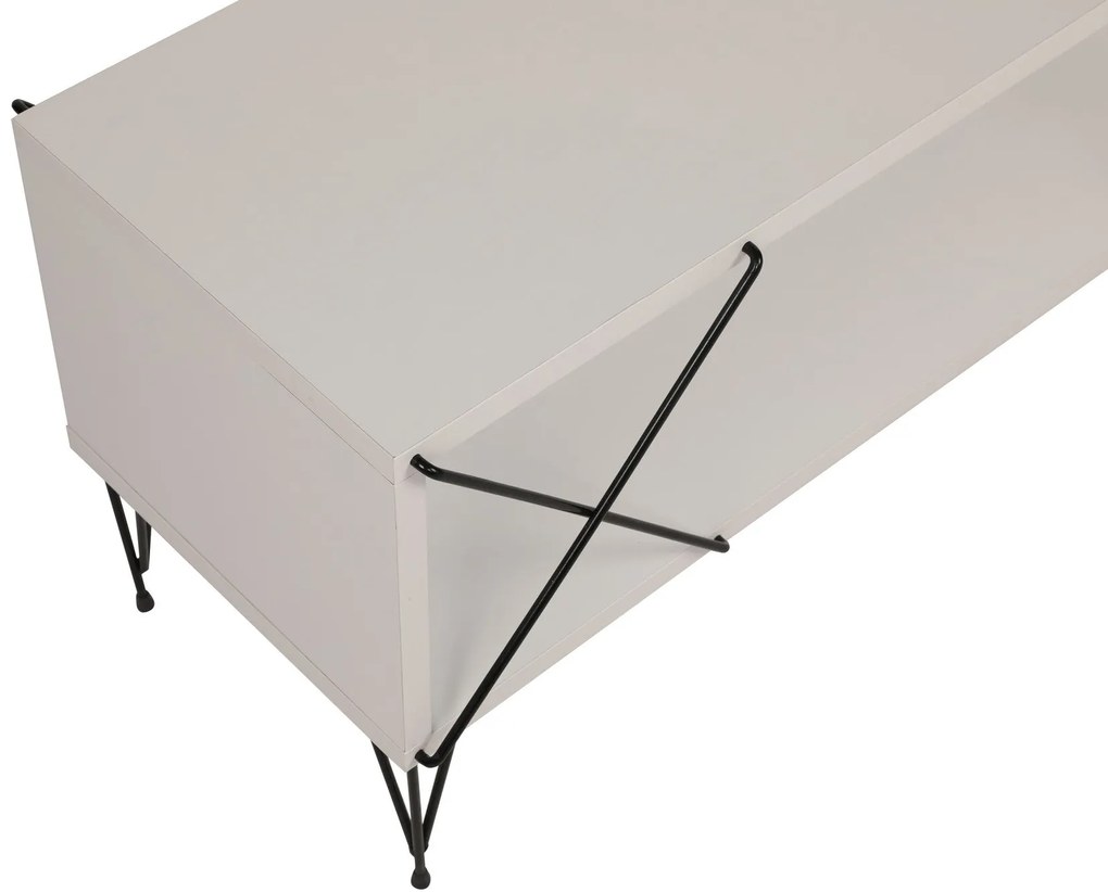 Móvel TV Street – Branco – 120 cm x 40 cm x 30 cm