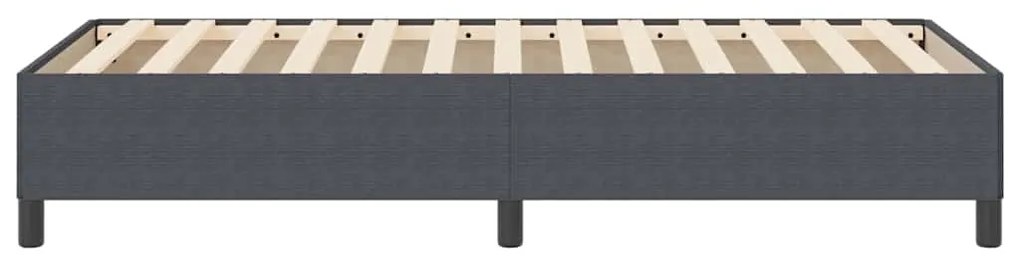 Cama vidaXL Cinza Escuro 100x200 cm em Tecido Corduroy