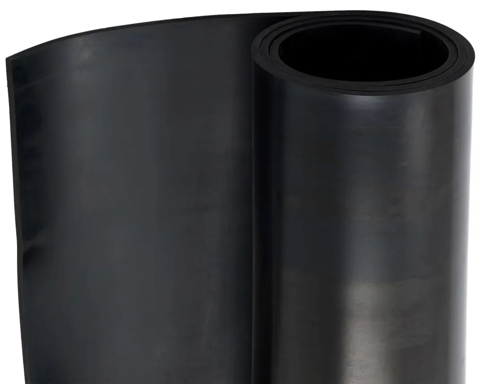 Tapete de borracha antiderrapante liso 1,2x2 m 8 mm