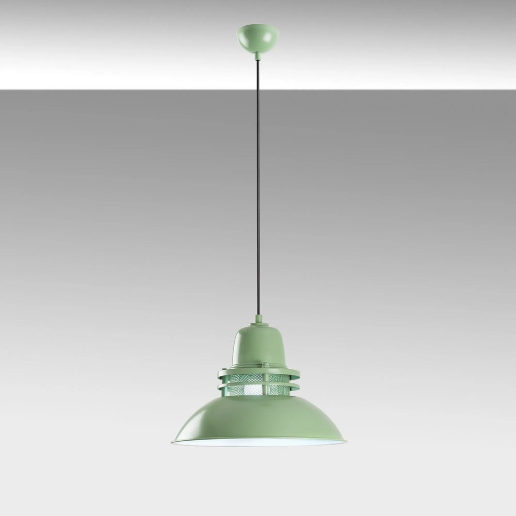 Candeeiro Suspenso com Altura Ajustável – Tibet Mint – Menta – Ø34 x 3