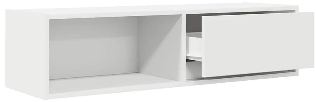 Móveis de TV 2 pcs 100x31x25,5 cm deriv. madeira branco