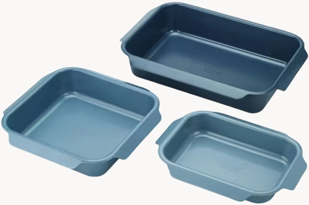Conjunto de tabuleiros de forno antiaderentes Nest, conjunto de 3
