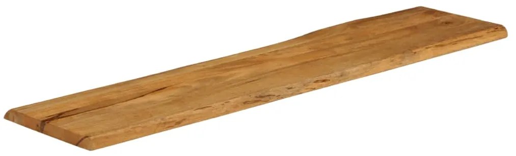 Tampo de mesa c/ borda viva 160x40x2,5 cm mangueira maciça