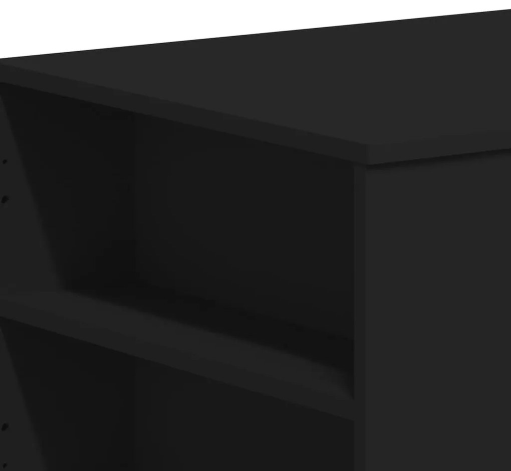 Mesa de centro 102x55x42 cm derivados de madeira preto