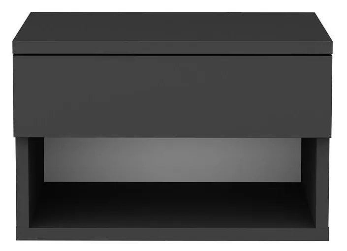 Mesa de Cabeceira Jamot – Antracite – 44,6 cm x 29 cm x 31,9 cm