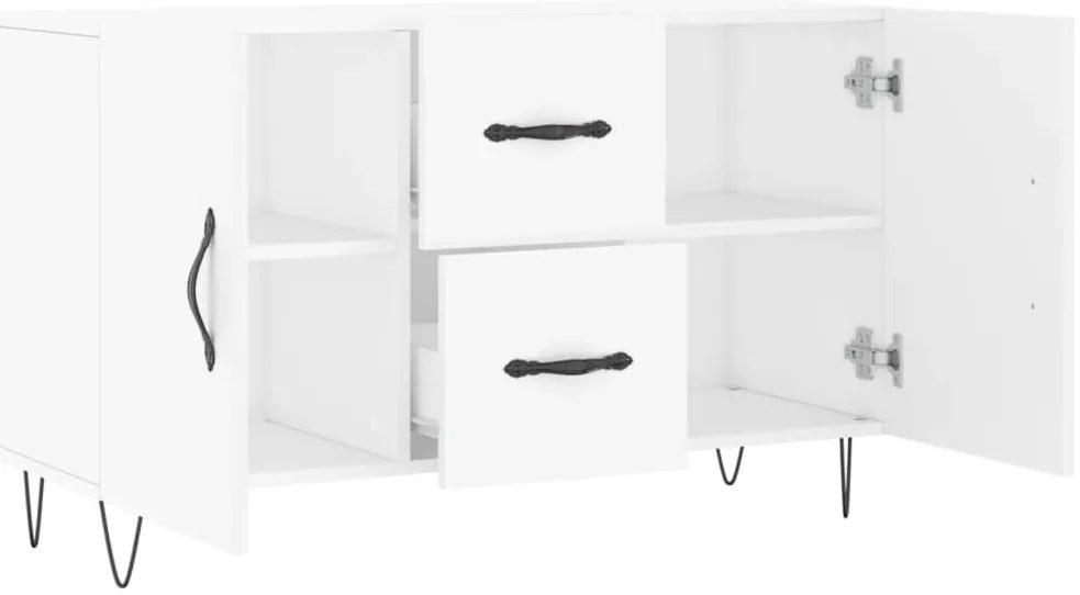 Aparador 100x36x60 cm derivados de madeira branco