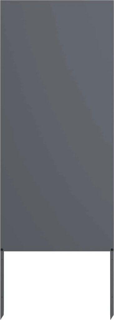 vidaXL Tela de Privacidade para Jardim Fretwork Antracite 50 x 140 cm