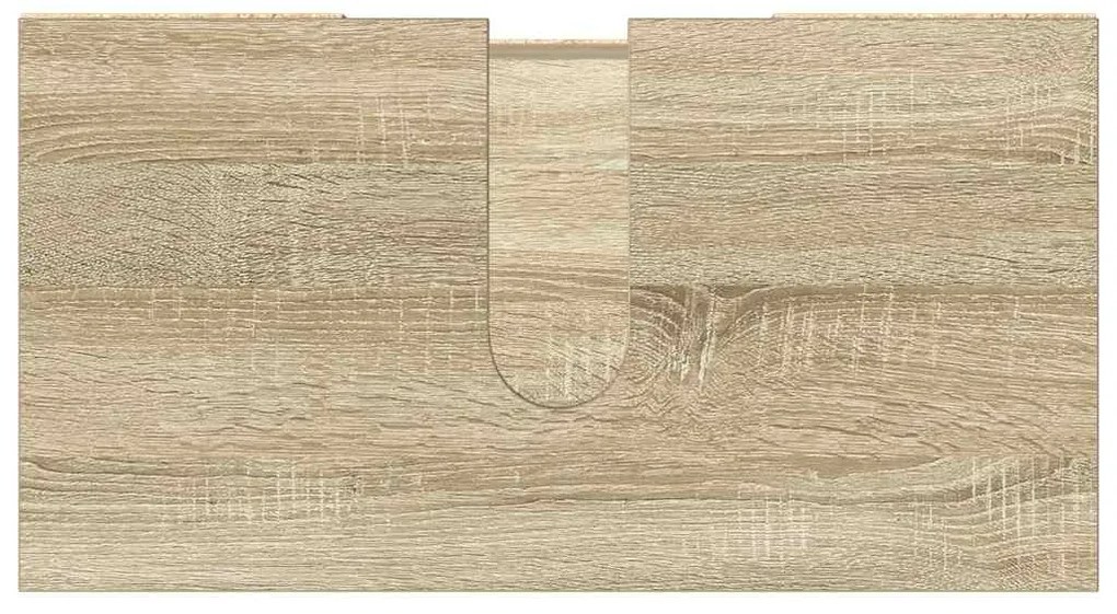Armário casa de banho 60x32x53,5 cm contrapl. carvalho sonoma