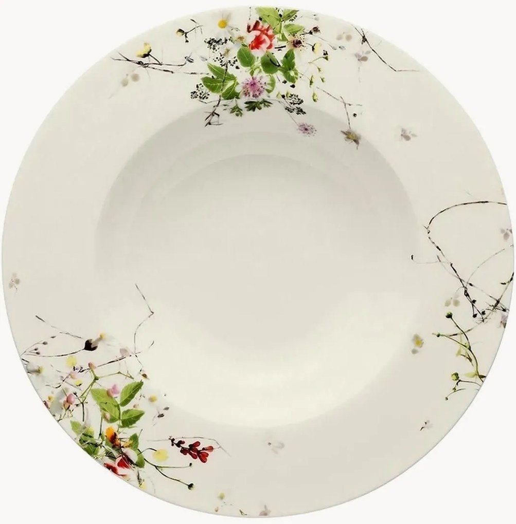 Pratos de sopa Brilliance Fleurs Sauvages, conjunto de 6