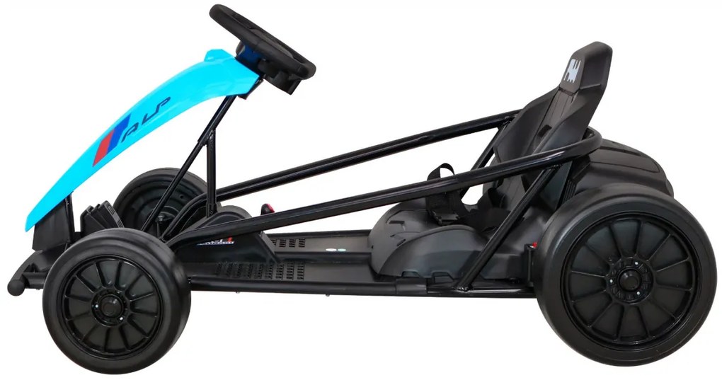 Kart elétrico para Crianças 12V FX1 Função Drift Master Azul