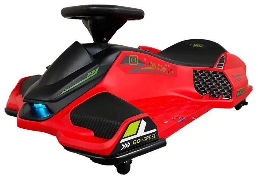 Kart elétrico para crianças Drift Kart GO-SPEED 24V Vermelho