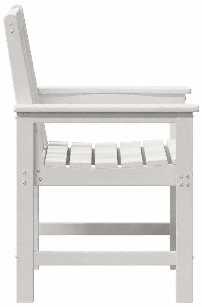 Cadeiras de Jantar vidaXL 4 pcs Brancas 65,5x55,5x88 cm HDPE