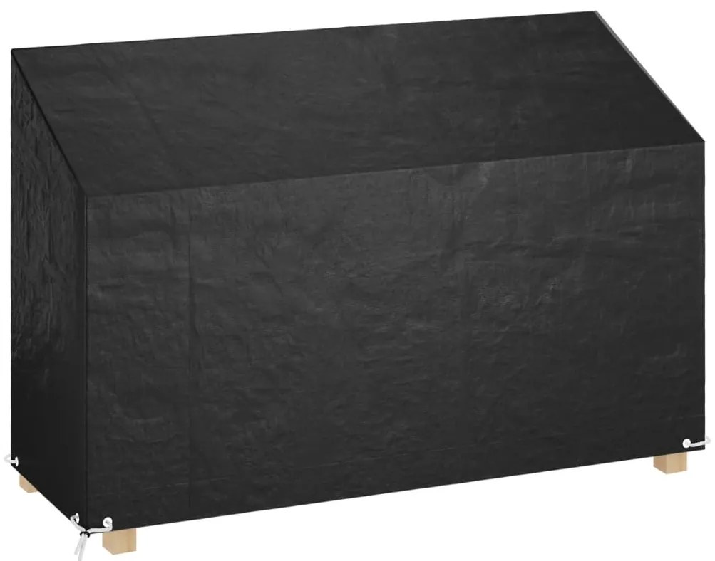 Capa p/ banco de jardim 8 ilhós 190x70x70/88 cm polietileno