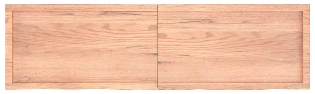 Prateleira de parede 180x50x(2-6) cm carvalho tratado castanho