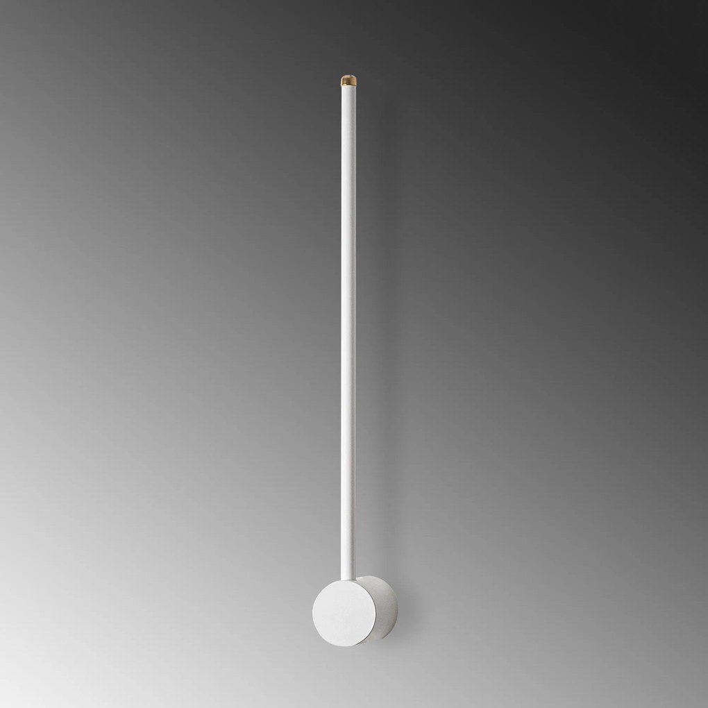 Candeeiro de Parede Sword - Branco - 62x10x7cm