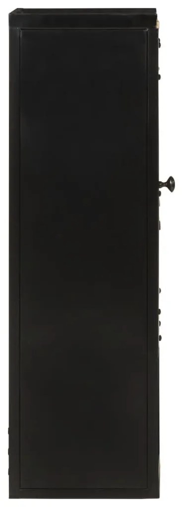 Armário p/ casa de banho 40x27x90 cm ferro e mangueira maciça