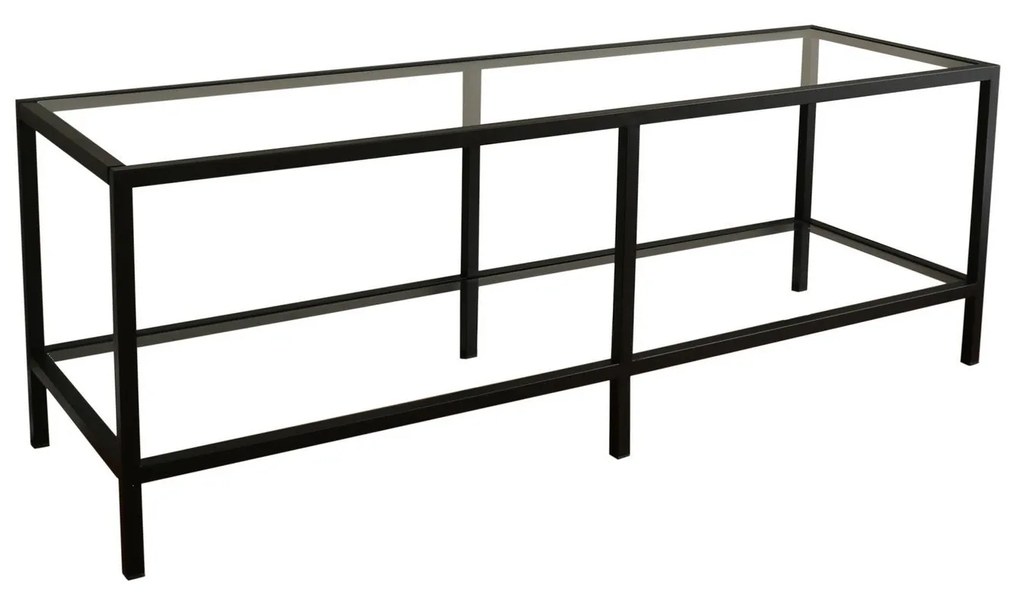 Móvel TV Basic – Preto Fosco – 130 cm x 45 cm x 40 cm