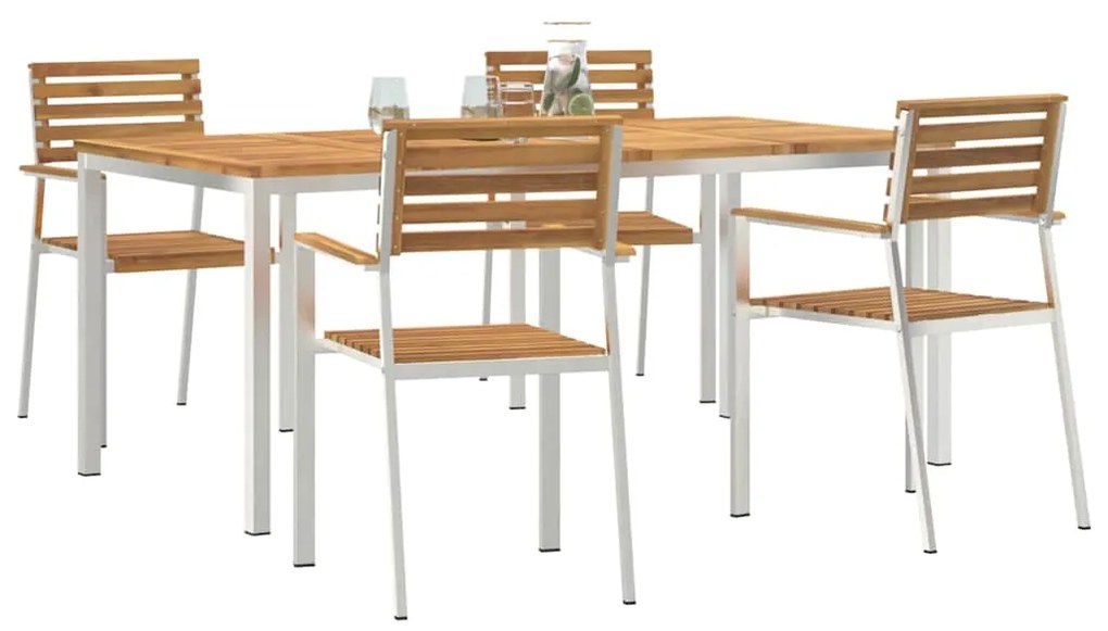 Conjunto de Jantar para Jardim 5 pcs