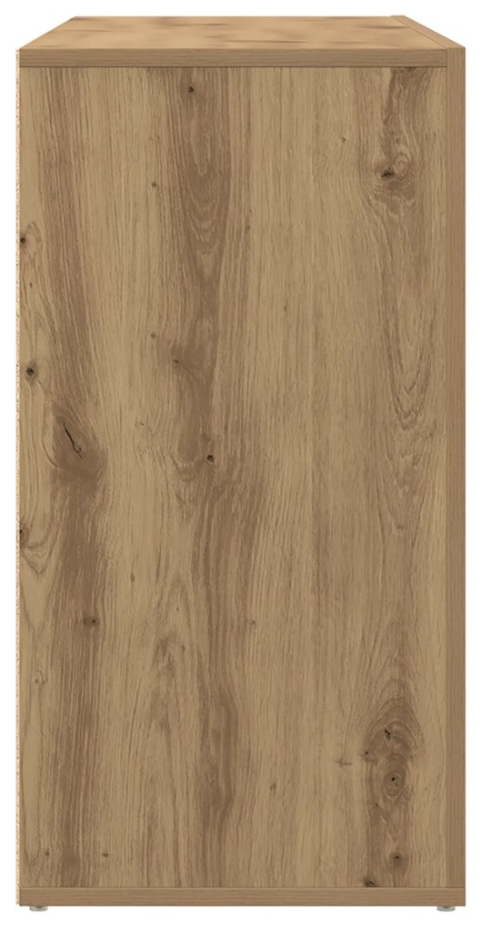 Buffet vidaXL Carvalho Artesanal Madeira engenheirada 120 x 36 x 69 cm