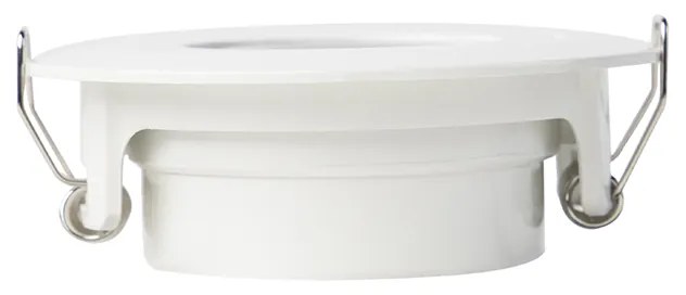 Conjunto de 5 focos embutidos branco com LED regulável 3 níveis - Mio Moderno
