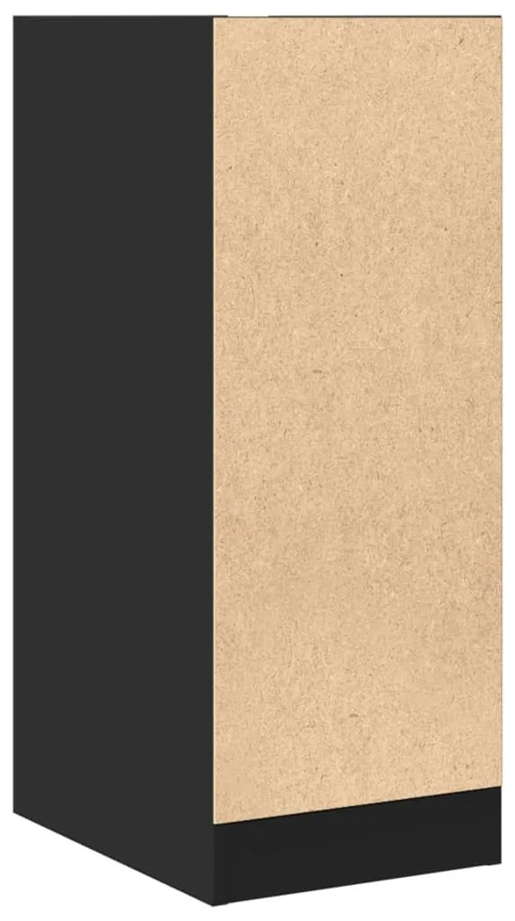 Armário boticário 30x41x77,5 cm derivados de madeira preto