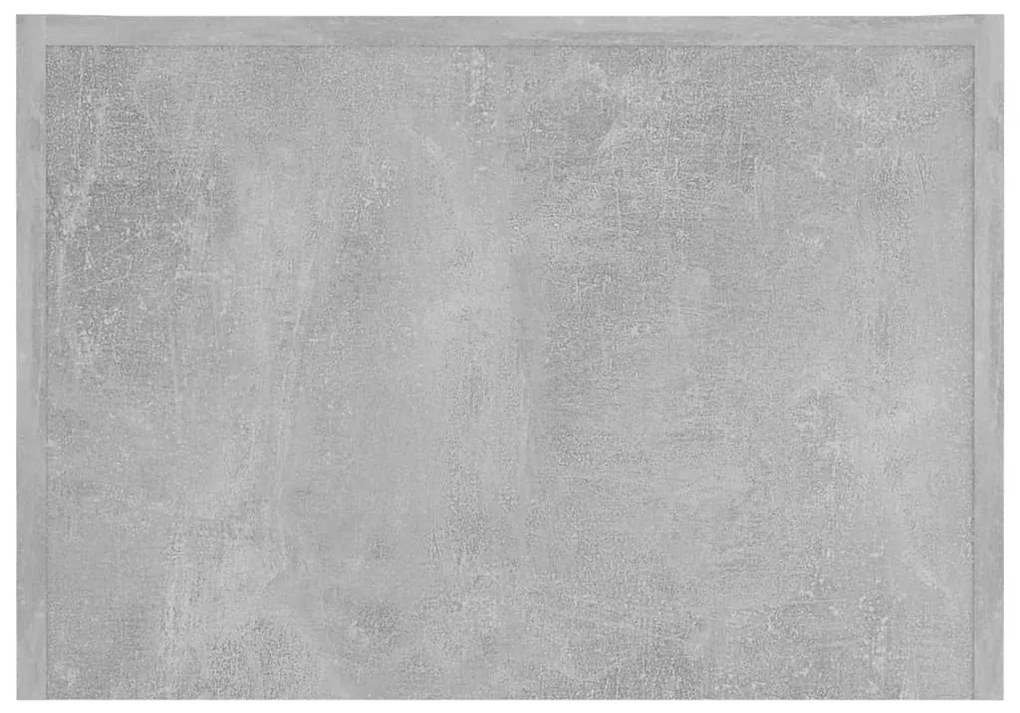 Mesa de centro 50x50x35 cm derivados de madeira cinzento sonoma