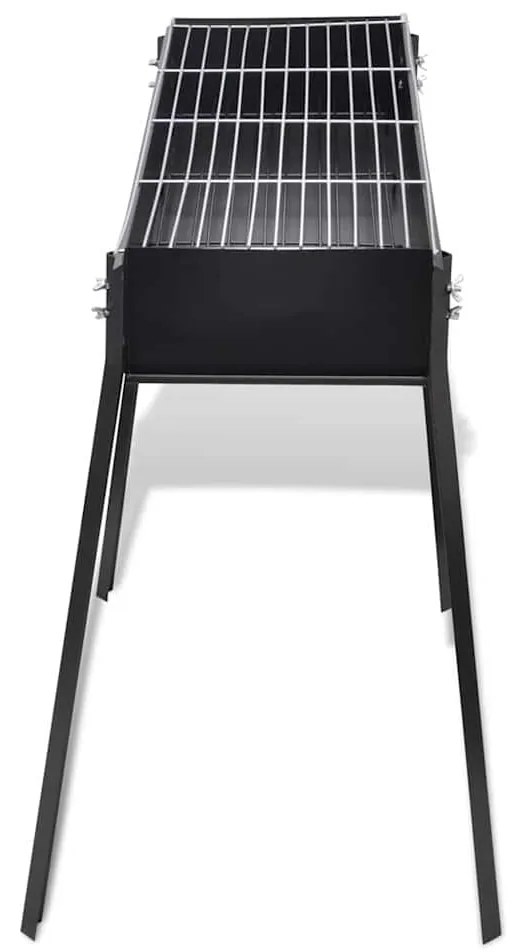 Barbecue carvão 75 x 28 cm de pé / Quadrado