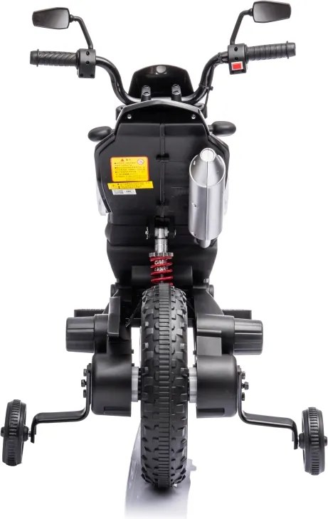 Mota elétrica para Crianças 12V Aprilia RX, Rodas Espuma EVA Azul